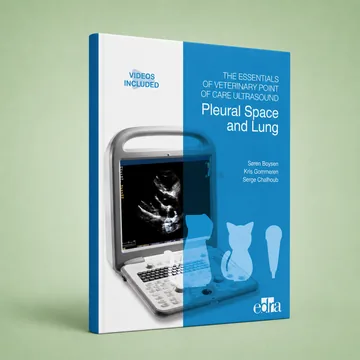 Cover of The Essentials of Veterinary Point of Care Ultrasound: Pleural Space and Lung